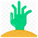 Geisterhand Bose Hand Gruselige Hand Icon