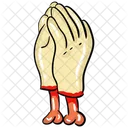 Geisterhande Bose Hande Gruselige Hande Symbol