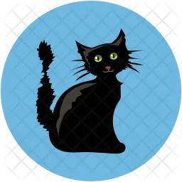 Böse Katze  Symbol