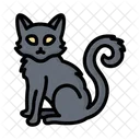 Böse Katze  Symbol