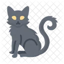 Böse Katze  Symbol