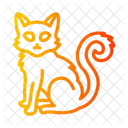 Böse Katze  Symbol