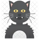 Böse Katze  Symbol