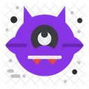 Tier Katze Halloween Icon