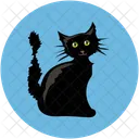 Bose Katze Schwarz Icon