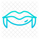 Böse Lippen  Symbol