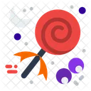 Sussigkeiten Feier Halloween Icon