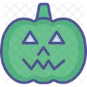 Boser Kurbis Feier Halloween Fest Symbol