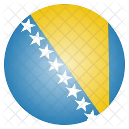 Bosnia Flag Icon