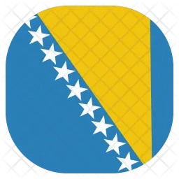 Bosnia Flag Icon