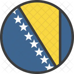 Bosnia Flag Icon