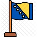 Bosnia And Herzegovina Balkans Country Icône