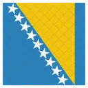 Bosnia Herzegovina Nacional Icono