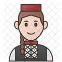 Bosnia Woman  Icône