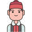 Bosnian Man  Icône