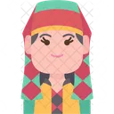 Bosnian Woman  Icône