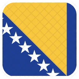 Bosnien Flag Symbol