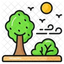 Bosque Arboles Jardin Icon