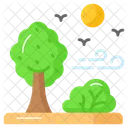 Bosque Arboles Jardin Icon