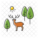 Bosque boreal  Icono