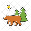 Bosque de taiga  Icono