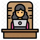 Boss Manager Laptop Icon