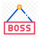 Boss Hanging Board  Icon