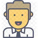 Boss Lawyer Male Icon