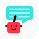 Bot Text Chatbot Icon
