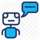 Robot Comment Message Icon
