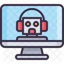 Bot Support Bot Online Bot Icon