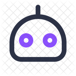 Bot Icon - Download in Line Style