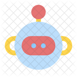 Bot Icon - Download in Flat Style