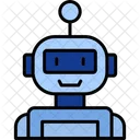 Robot Artificial Humanoide Icono