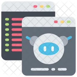 Bot Coding  Icon