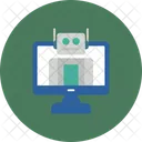 Robot Technology Machine Icon