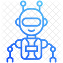 Bot Botnet Disruption Icon