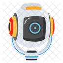 ボット技術、ロボット、人工知能 アイコン