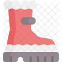 Bota de papá noel  Icono