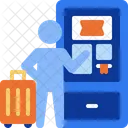 Bota de passagem de trem  Icon