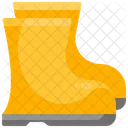 Barco De Chuva Sapatos De Chuva Bota Icon