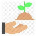 Botanical Growth Plant Icon