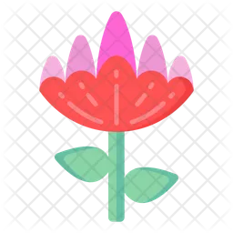 Botanical Lily  Icon