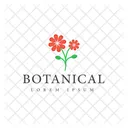Botanical Trademark Botanical Insignia Botanical Logo アイコン