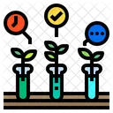 Botanik-Experiment  Symbol