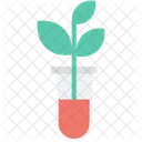 Botany Experiment Flask Icon
