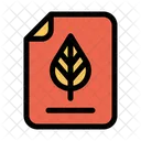 Botany Document Agricultural Document Icon