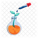 Plant Experiment Plant Testing Botany Experiment Icon