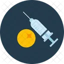 Botany Testing Injection With Plant Biotechnology Icon