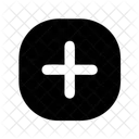 Botao Mais Interface Do Usuario Acao Icon